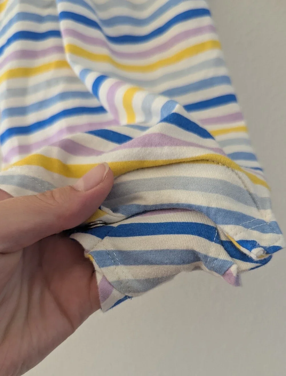 Striped Bubble Romper 6-12m